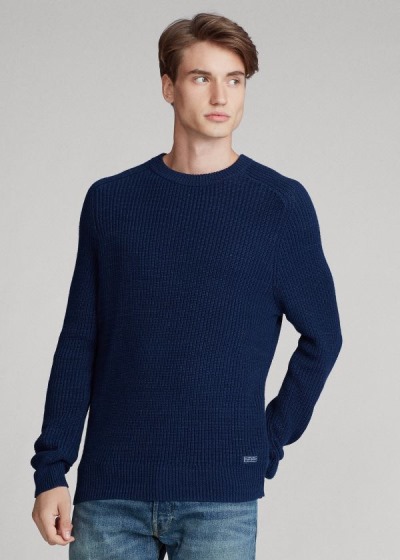 Men's Polo Ralph Lauren Cotton Crewneck Sweater | 863547IJL